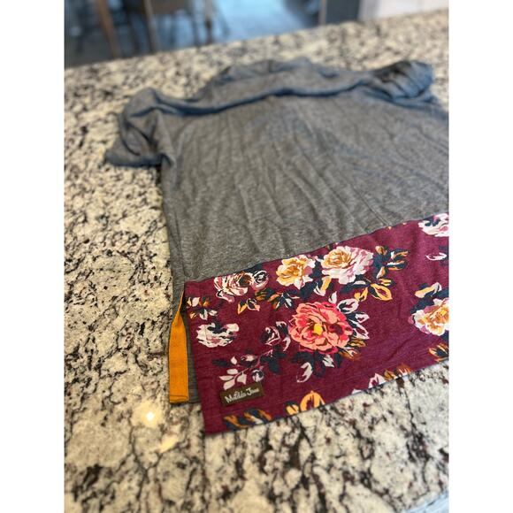 Matilda Jane top size S floral hooded - Picture 11 of 12